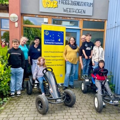Ein herzliches Dankeschön an den Lions Frauen-Club Schwerte-Caelestia